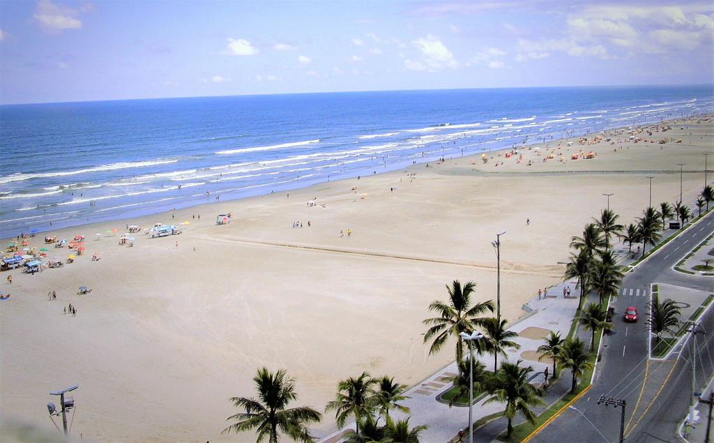 Apartamento Frente ao Mar em Praia Grande Praia Grande (Santos) Exterior foto