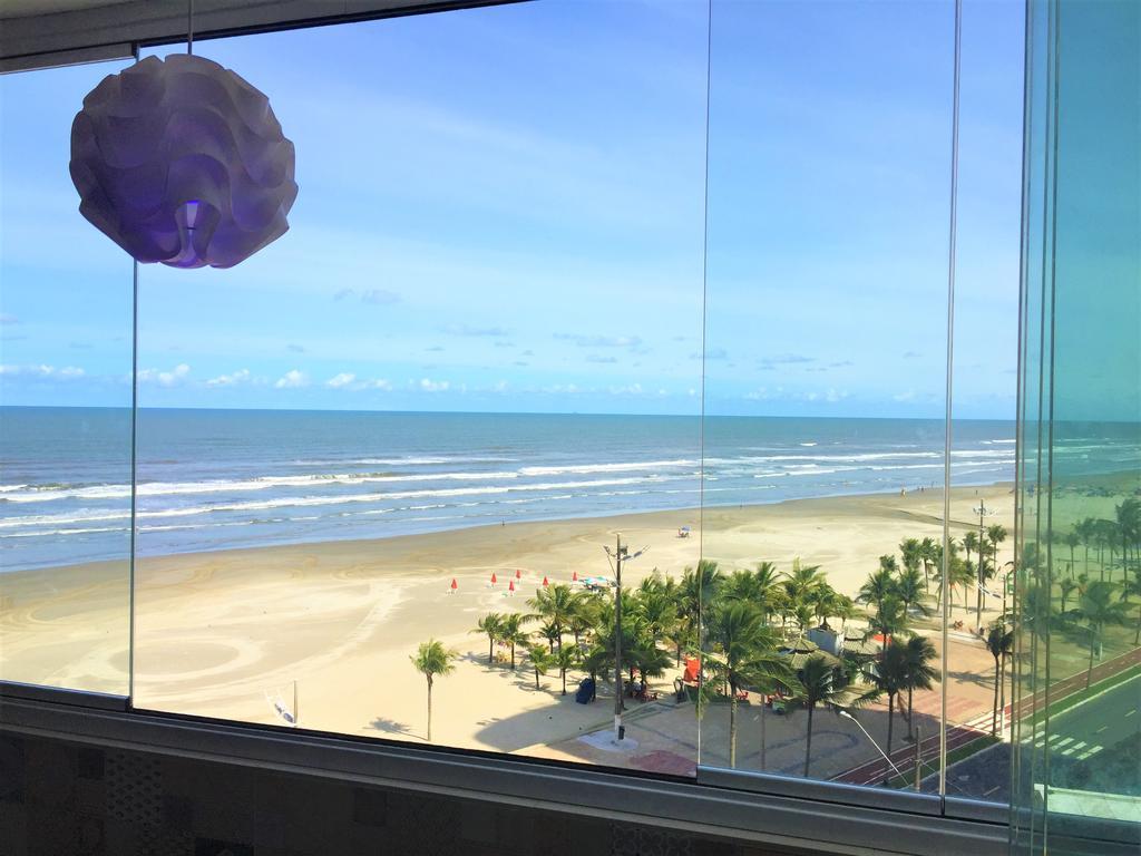 Apartamento Frente ao Mar em Praia Grande Praia Grande (Santos) Exterior foto